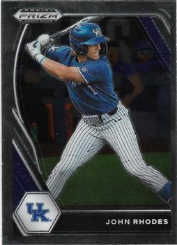 #PDP76 John Rhodes - Kentucky Wildcats - 2021 Panini Prizm Draft Picks Baseball