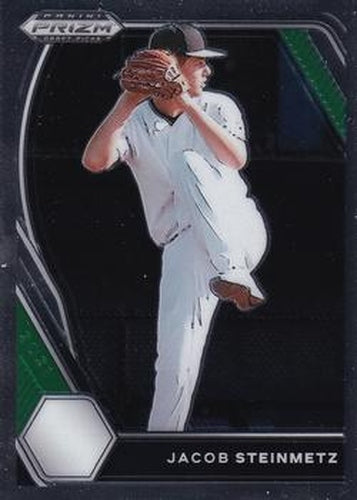 #PDP77 Jacob Steinmetz - Elev8 Sports Academy - 2021 Panini Prizm Draft Picks - Pink Velocity Prizm Baseball