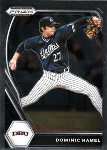 #PDP81 Dominic Hamel - Dallas Baptist University - 2021 Panini Prizm Draft Picks Baseball