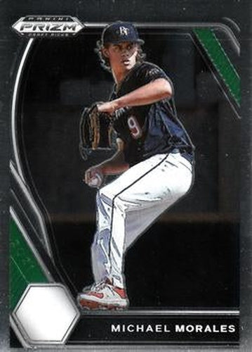 #PDP83 Michael Morales - East Pennsboro PA Panthers - 2021 Panini Prizm Draft Picks - Pink Velocity Prizm Baseball