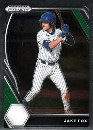 #PDP95 Jake Fox - Lakeland Christian School - 2021 Panini Prizm Draft Picks Baseball