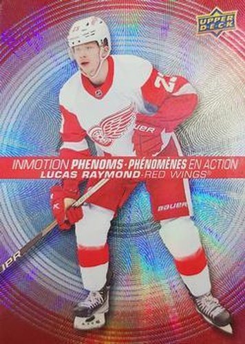 #PM-10 Lucas Raymond - Detroit Red Wings - 2022-23 Upper Deck Tim Hortons - InMotion Phenoms Hockey