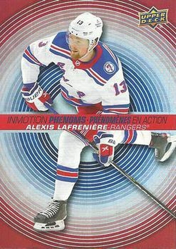 #PM-18 Alexis Lafrenière - New York Rangers - 2022-23 Upper Deck Tim Hortons - InMotion Phenoms Hockey