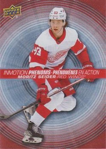 #PM-7 Moritz Seider - Detroit Red Wings - 2022-23 Upper Deck Tim Hortons - InMotion Phenoms Hockey
