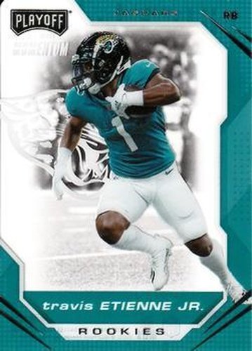 #PMR-12 Travis Etienne Jr. - Jacksonville Jaguars - 2021 Panini Chronicles - Playoff Momentum Rookies Football