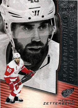 #PP-11 Henrik Zetterberg - Detroit Red Wings - 2017-18 Upper Deck Tim Hortons - Platinum Profiles Hockey