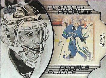 #PP-11 Ryan Miller - Vancouver Canucks - 2016-17 Upper Deck Tim Hortons - Platinum Profiles Hockey