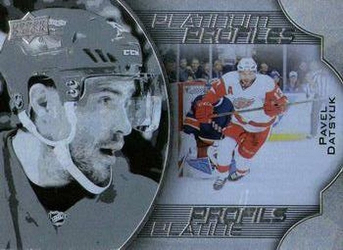 #PP-4 Pavel Datsyuk - Detroit Red Wings - 2016-17 Upper Deck Tim Hortons - Platinum Profiles Hockey