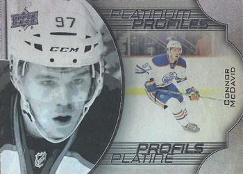 #PP-5 Connor McDavid - Edmonton Oilers - 2016-17 Upper Deck Tim Hortons - Platinum Profiles Hockey