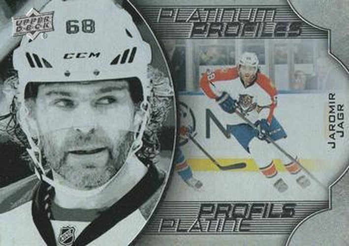 #PP-6 Jaromir Jagr - Florida Panthers - 2016-17 Upper Deck Tim Hortons - Platinum Profiles Hockey