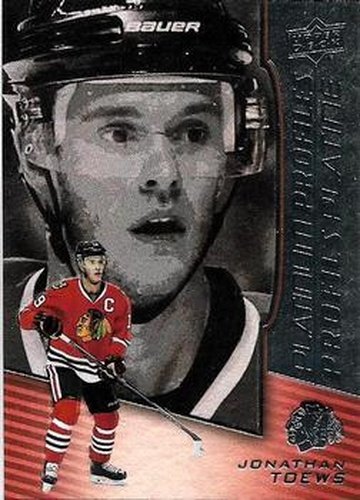 #PP-6 Jonathan Toews - Chicago Blackhawks - 2017-18 Upper Deck Tim Hortons - Platinum Profiles Hockey