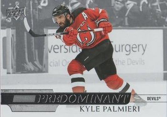 #PR-10 Kyle Palmieri - New Jersey Devils - 2020-21 Upper Deck - Predominant Hockey