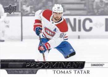 #PR-11 Tomas Tatar - Montreal Canadiens - 2020-21 Upper Deck - Predominant Hockey