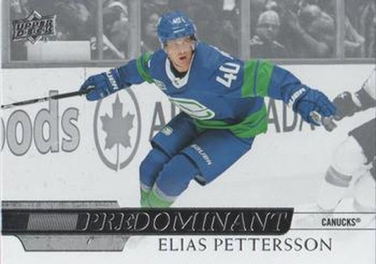 #PR-12 Elias Pettersson - Vancouver Canucks - 2020-21 Upper Deck - Predominant Hockey