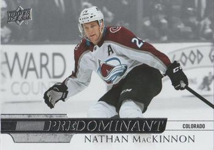 #PR-17 Nathan MacKinnon - Colorado Avalanche - 2020-21 Upper Deck - Predominant Hockey