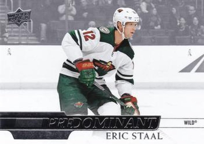 #PR-19 Eric Staal - Minnesota Wild - 2020-21 Upper Deck - Predominant Hockey