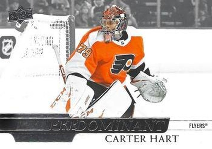 #PR-20 Carter Hart - Philadelphia Flyers - 2020-21 Upper Deck - Predominant Hockey