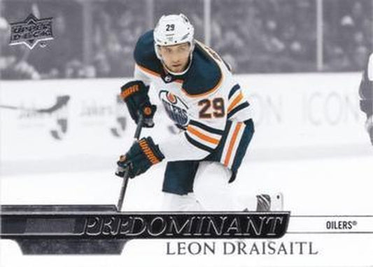 #PR-26 Leon Draisaitl - Edmonton Oilers - 2020-21 Upper Deck - Predominant Hockey