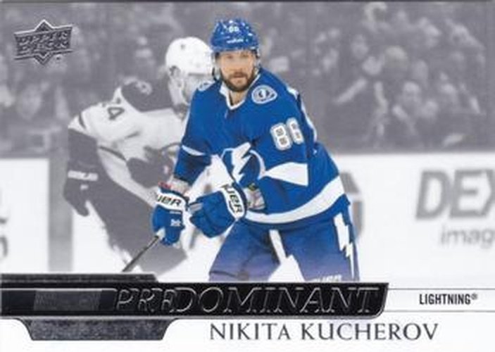 #PR-6 Nikita Kucherov - Tampa Bay Lightning - 2020-21 Upper Deck - Predominant Hockey