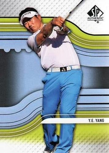 #R10 Y.E. Yang - 2012 SP Authentic - Rookie Extended Series Golf