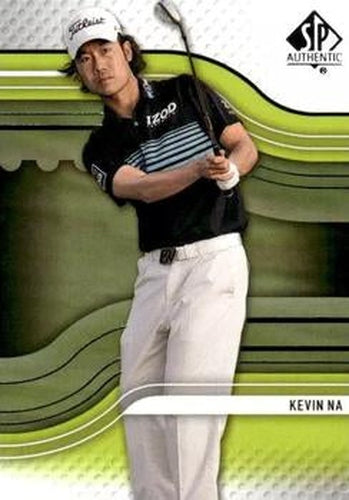 #R19 Kevin Na - 2012 SP Authentic - Rookie Extended Series Golf