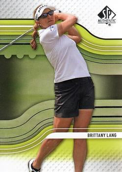 #R28 Brittany Lang - 2012 SP Authentic - Rookie Extended Series Golf