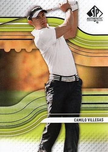 #R8 Camilo Villegas - 2012 SP Authentic - Rookie Extended Series Golf