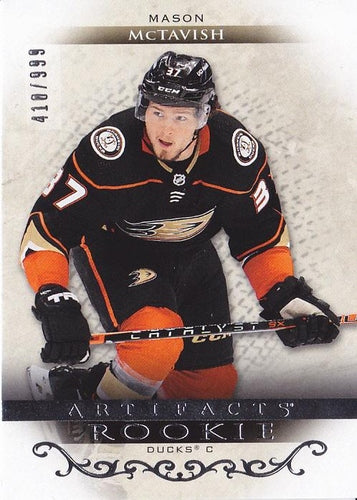 #RED181 Mason McTavish - Anaheim Ducks - 2021-22 Upper Deck Artifacts Hockey