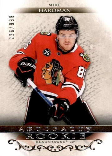 #RED187 Mike Hardman - Chicago Blackhawks - 2021-22 Upper Deck Artifacts Hockey