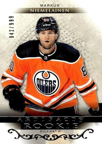 #RED192 Markus Niemelainen - Edmonton Oilers - 2021-22 Upper Deck Artifacts Hockey