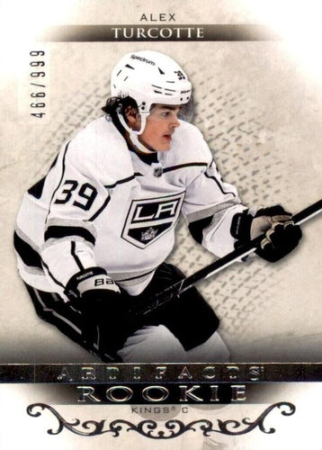 #RED194 Alex Turcotte - Los Angeles Kings - 2021-22 Upper Deck Artifacts Hockey