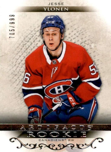 #RED196 Jesse Ylonen - Montreal Canadiens - 2021-22 Upper Deck Artifacts Hockey