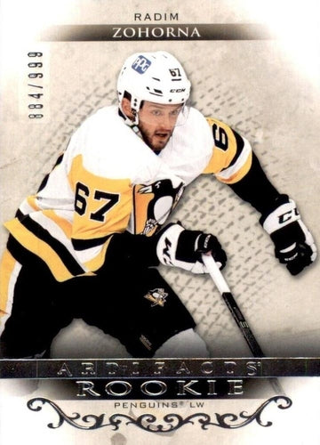 #RED203 Radim Zohorna - Pittsburgh Penguins - 2021-22 Upper Deck Artifacts Hockey