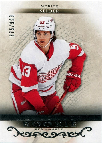 #RED213 Moritz Seider - Detroit Red Wings - 2021-22 Upper Deck Artifacts Hockey