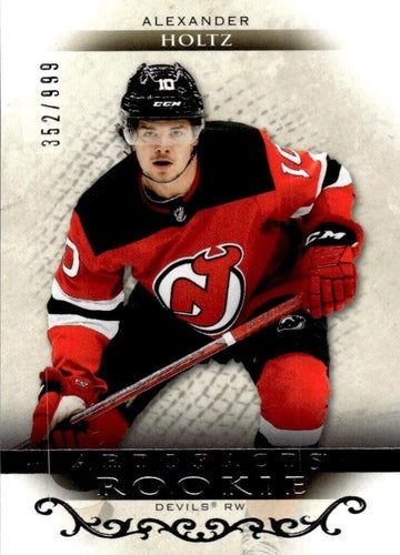 #RED214 Alexander Holtz - New Jersey Devils - 2021-22 Upper Deck Artifacts Hockey