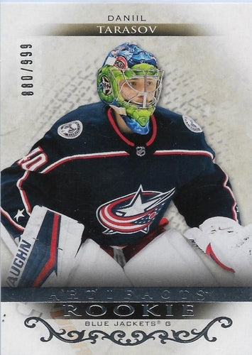 #RED224 Daniil Tarasov - Columbus Blue Jackets - 2021-22 Upper Deck Artifacts Hockey