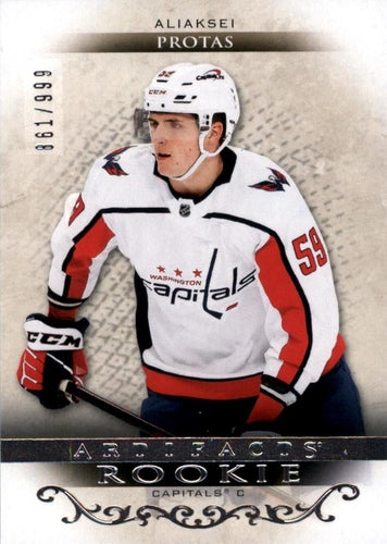 #RED226 Aliaksei Protas - Washington Capitals - 2021-22 Upper Deck Artifacts Hockey