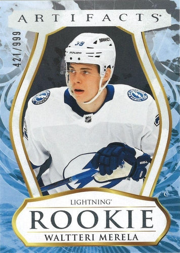 #RED227 Waltteri Merela - Tampa Bay Lightning - 2023-24 Upper Deck Artifacts Hockey