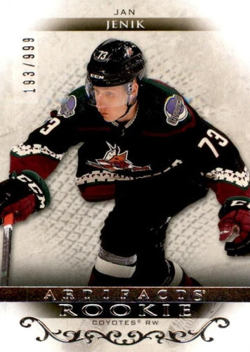 #RED227 Jan Jenik - Arizona Coyotes - 2021-22 Upper Deck Artifacts Hockey