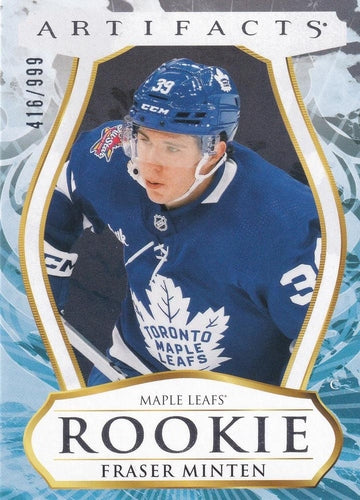 #RED228 Fraser Minten - Toronto Maple Leafs - 2023-24 Upper Deck Artifacts Hockey