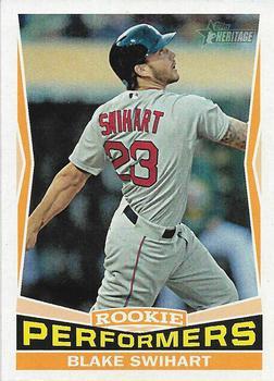 #RP-11 Blake Swihart - Boston Red Sox - 2015 Topps Heritage - Rookie Performers Baseball