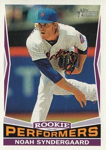 #RP-12 Noah Syndergaard - New York Mets - 2015 Topps Heritage - Rookie Performers Baseball