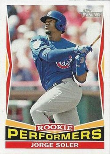 #RP-1 Jorge Soler - Chicago Cubs - 2015 Topps Heritage - Rookie Performers Baseball