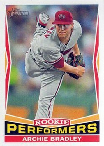 #RP-6 Archie Bradley - Arizona Diamondbacks - 2015 Topps Heritage - Rookie Performers Baseball