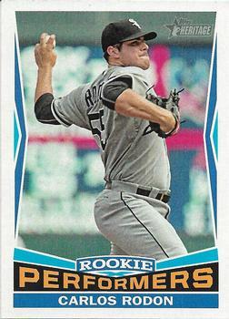 #RP-7 Carlos Rodon - Chicago White Sox - 2015 Topps Heritage - Rookie Performers Baseball