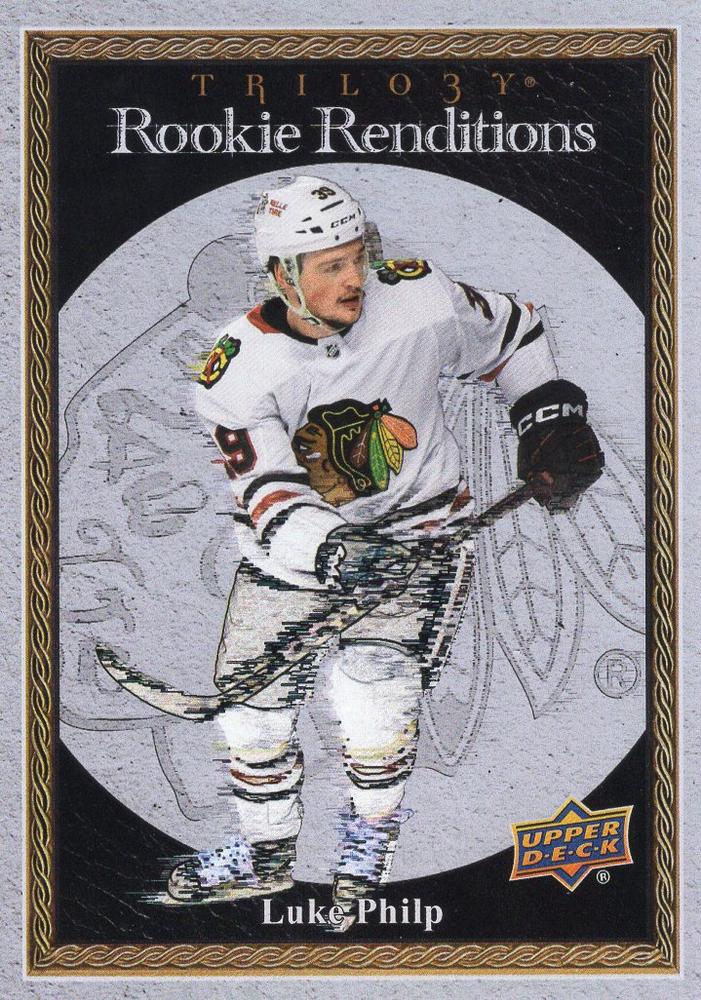 #RR-18 Luke Philp - Chicago Blackhawks - 2023-24 Upper Deck Trilogy - Rookie Renditions Hockey