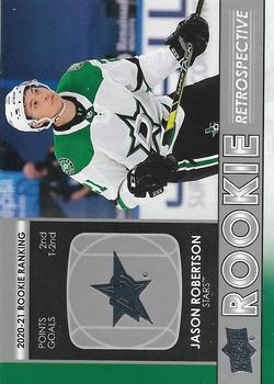 #RR-2 Jason Robertson - Dallas Stars - 2021-22 Upper Deck - Rookie Retrospective Hockey