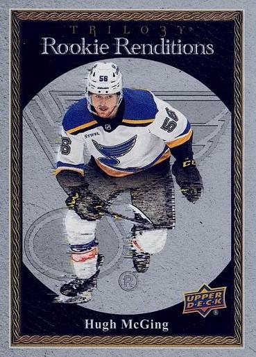 #RR-39 Hugh McGing - St. Louis Blues - 2023-24 Upper Deck Trilogy - Rookie Renditions Hockey