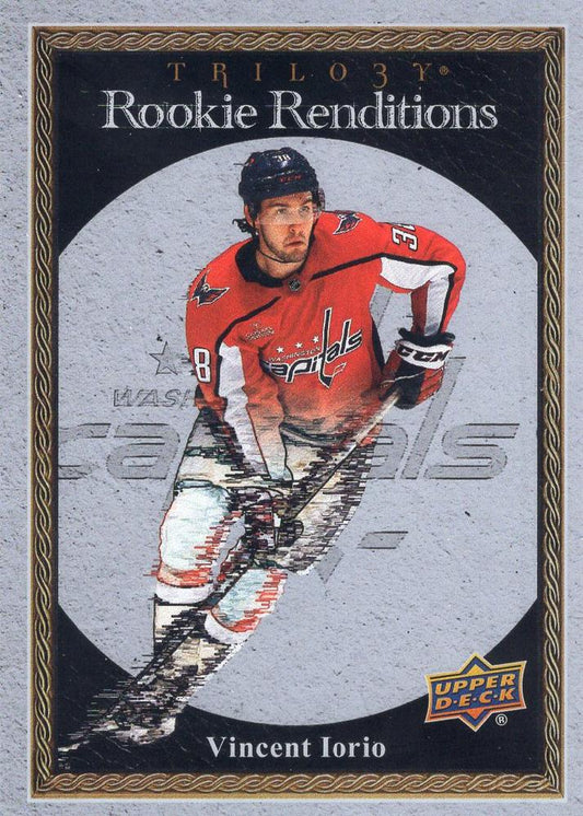 #RR-40 Vincent Iorio - Washington Capitals - 2023-24 Upper Deck Trilogy - Rookie Renditions Hockey