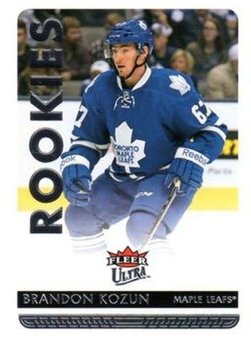 #RR220 Brandon Kozun - Toronto Maple Leafs - 2014-15 Ultra Hockey